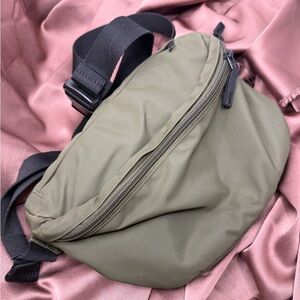 Uniqlo Olive Green Crossbody Bag